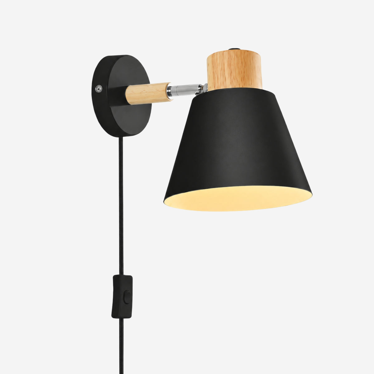 applique pour chambre noire fiche produit orientable scandinave