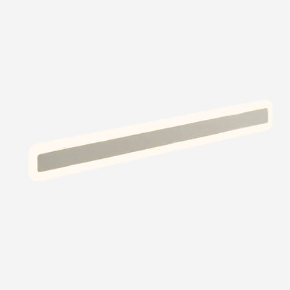 applique pour salle de bain 100 cm largeur 9 cm blanc chaud design nordique led