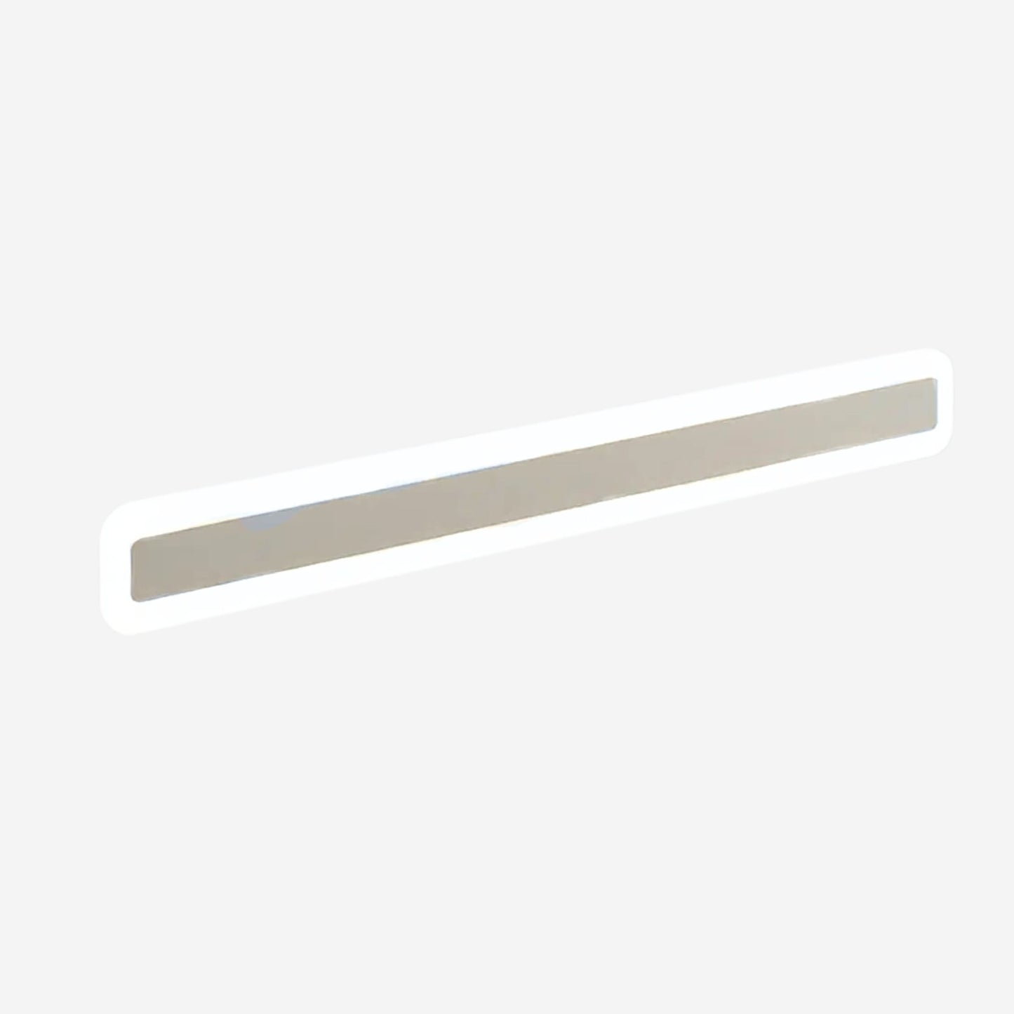applique pour salle de bain 100 cm largeur 9 cm blanc froid design nordique led