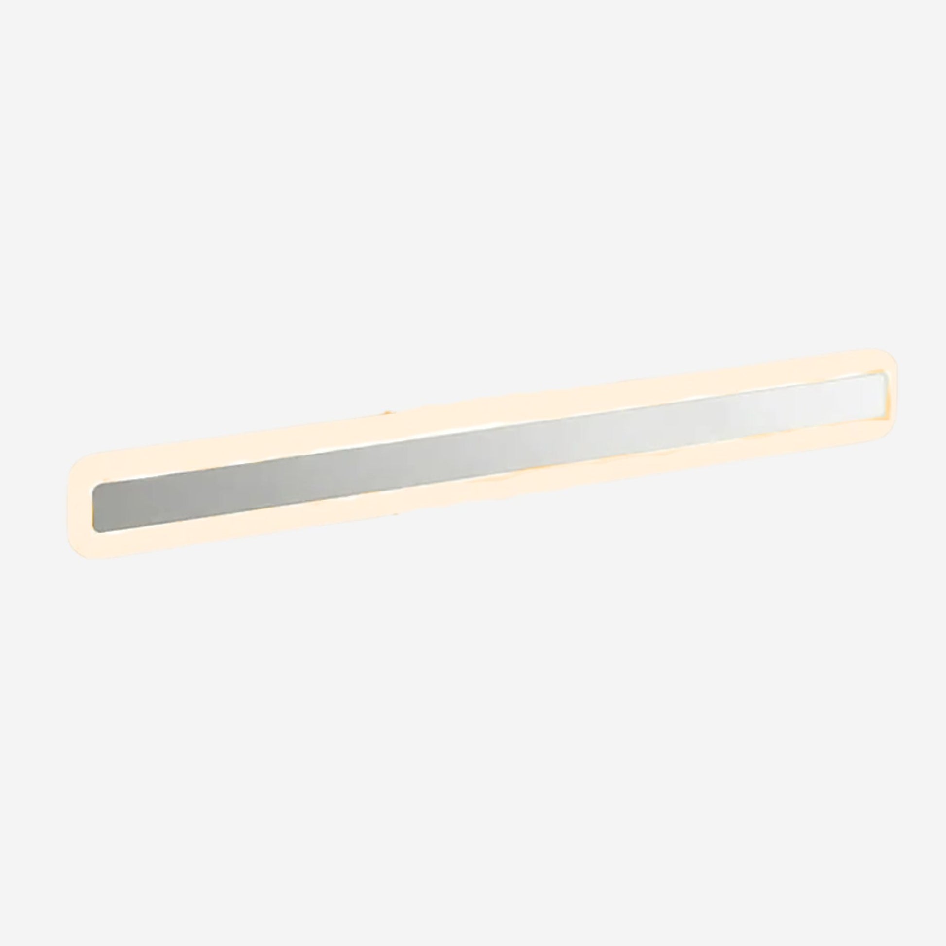 applique pour salle de bain 120 cm largeur 9 cm blanc chaud design nordique led