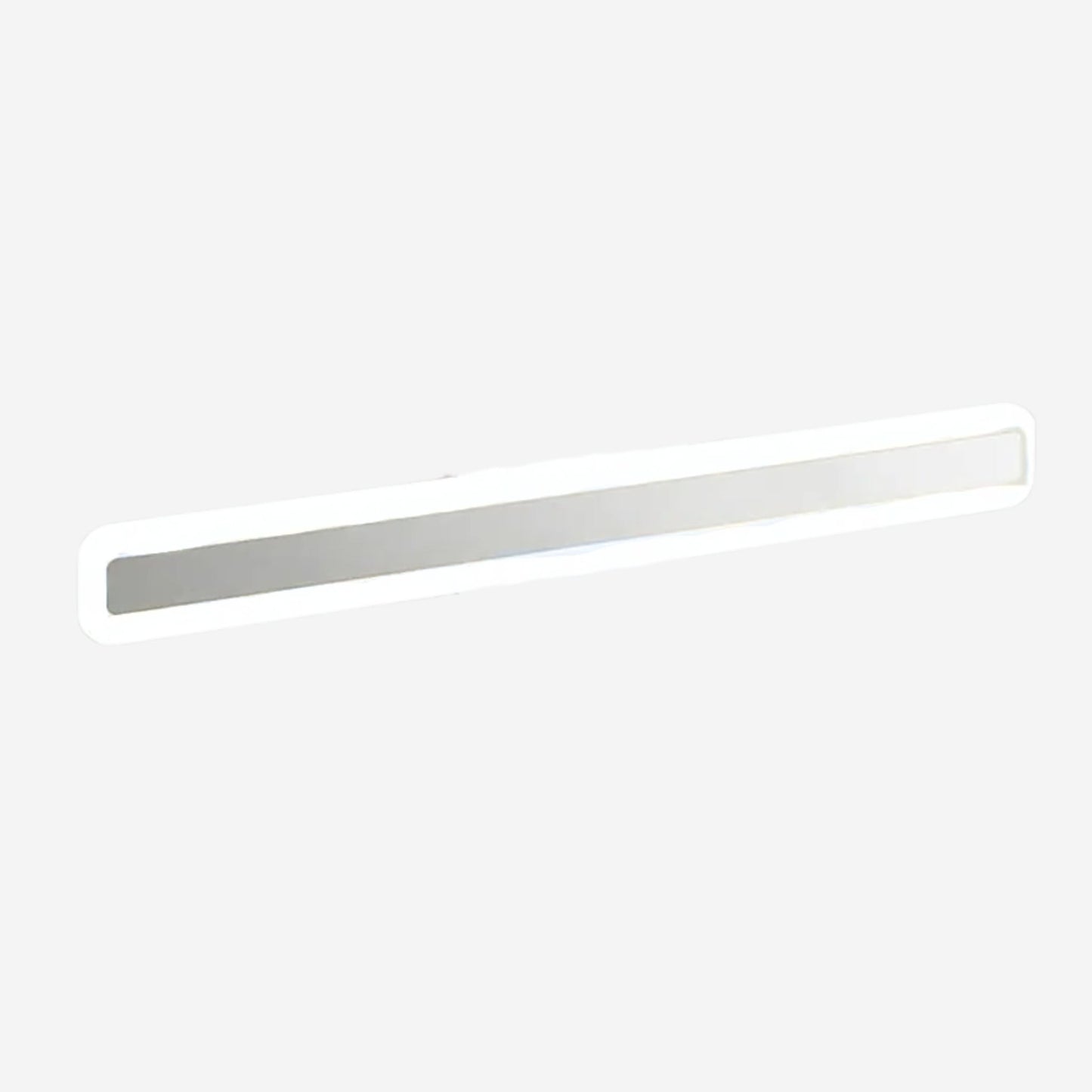 applique pour salle de bain 120 cm largeur 9 cm blanc froid design nordique led
