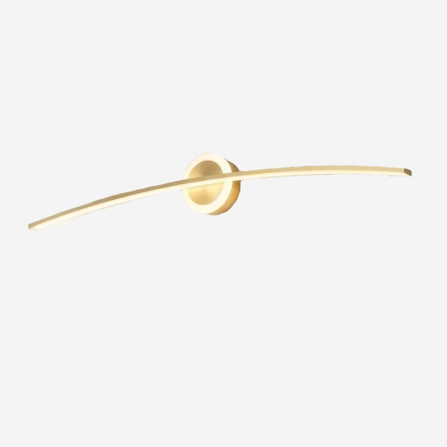 applique pour salle de bain blanc chaud led incurve