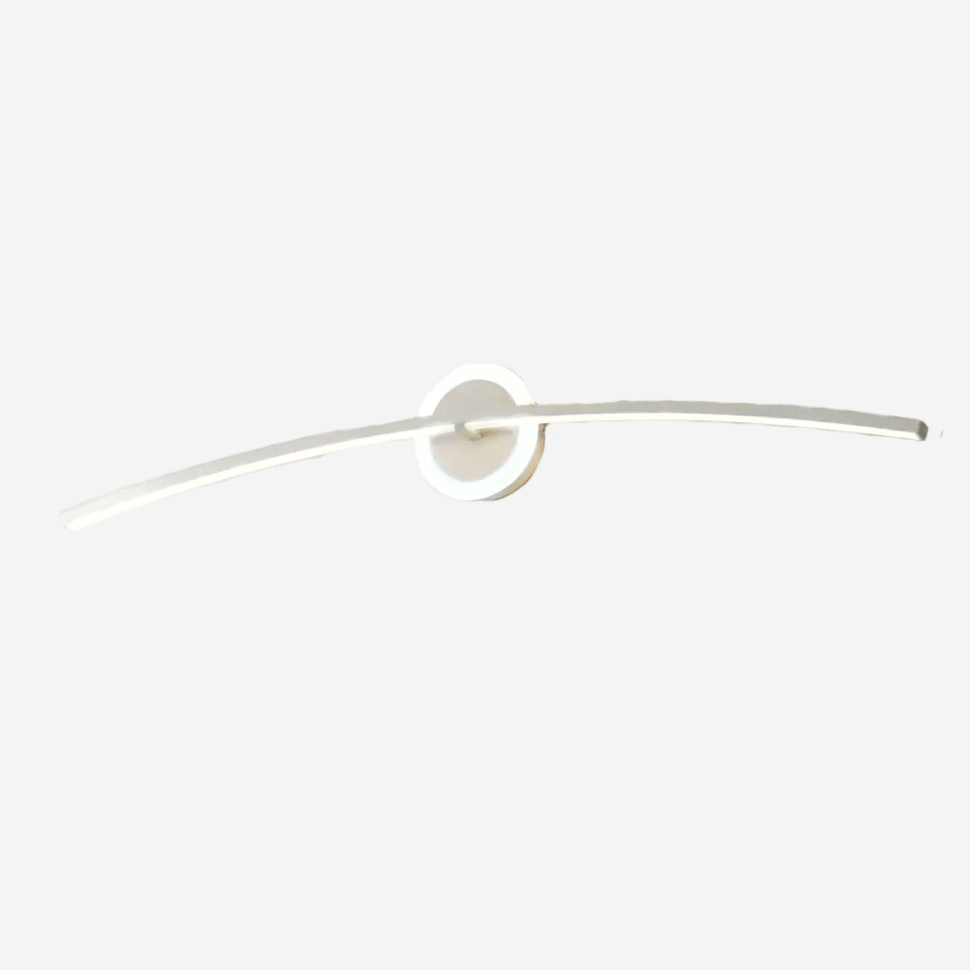 applique pour salle de bain blanc froid led incurve moderne