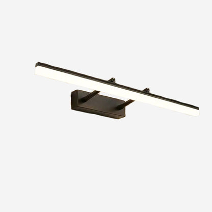 applique pour salle de bain couleur noir tricolor led modulable
