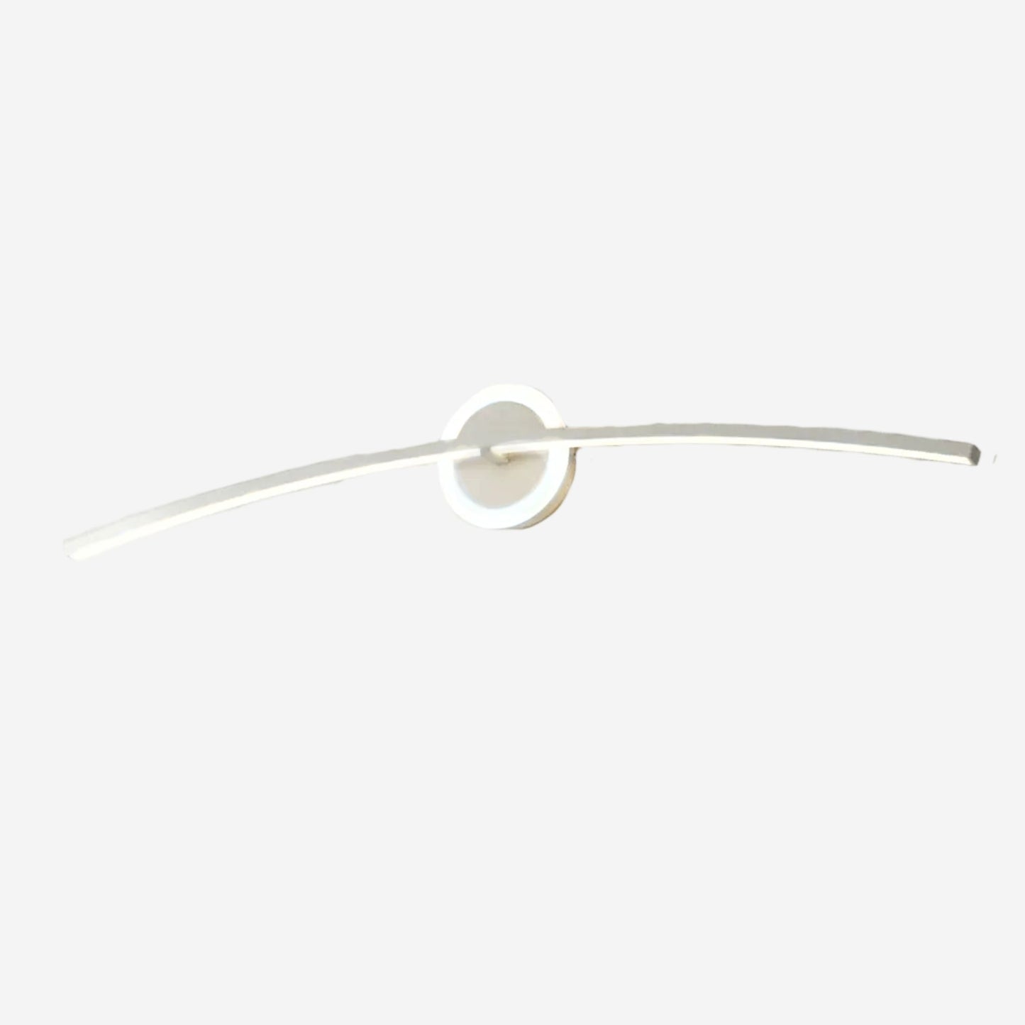 applique pour salle de bain tricolor led incurve moderne