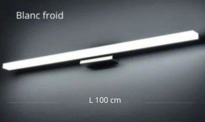 applique salle de bain 100 cm blanc froid