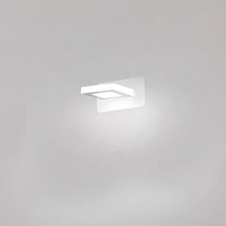 applique salle de bain blanc 1 lumiere fiche produit