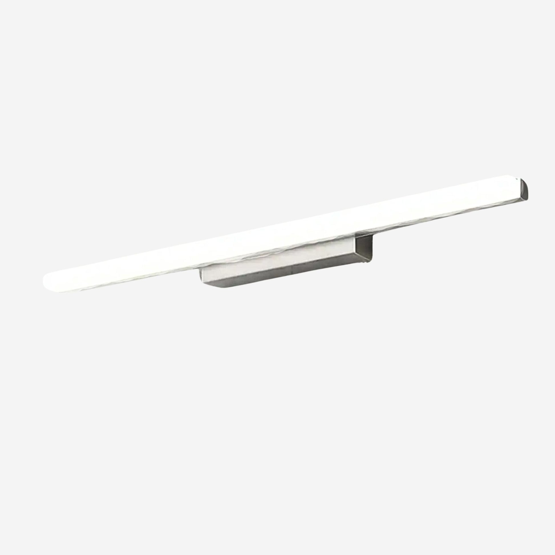 applique salle de bain couleur argent temperature blanc neutre lumiere naturelle