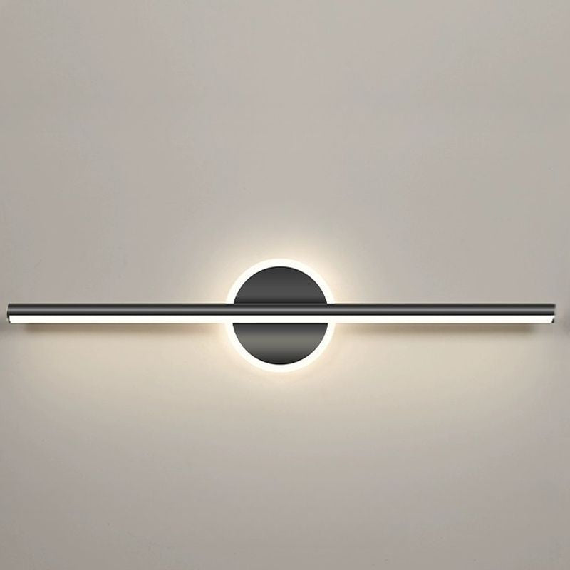 applique salle de bain noir tricolor dimmable