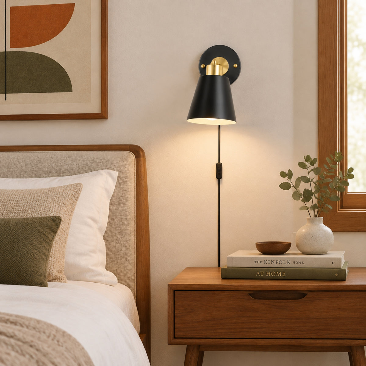 appliques murales pour chambre design mid-century a brancher