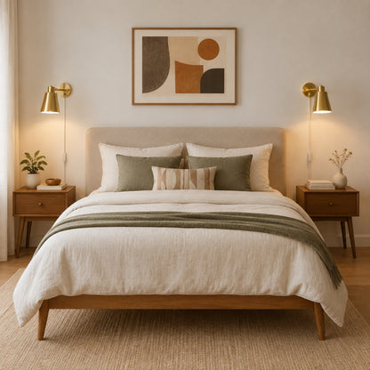 appliques murales pour chambre doree duo design mid-century a brancher