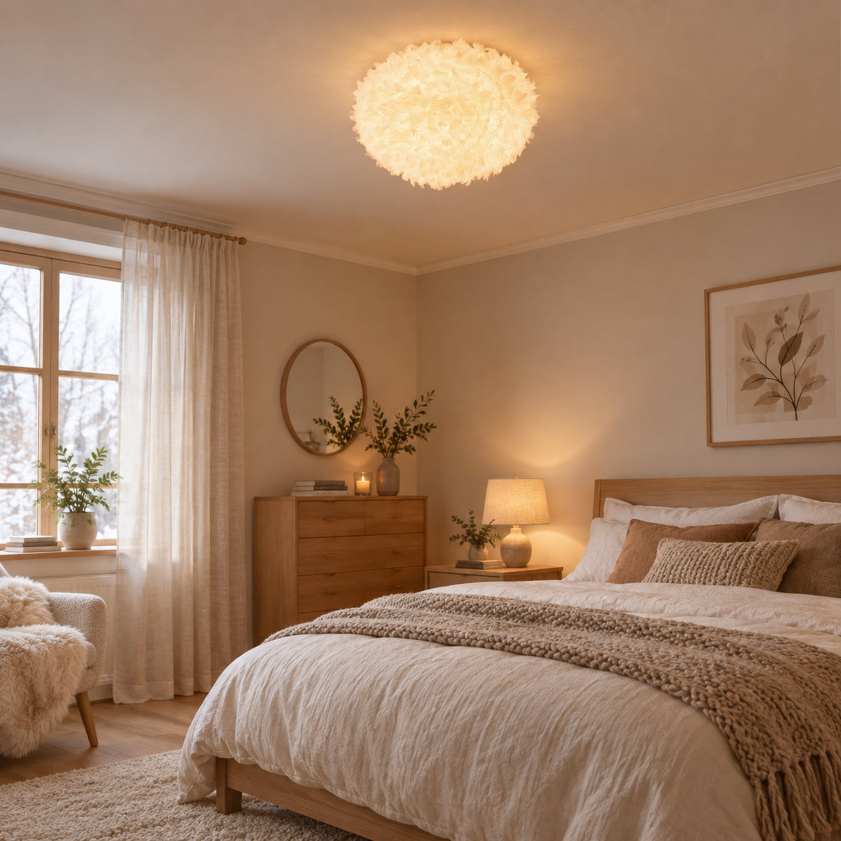 appliques murales pour chambre plafond grande chambre plumes doie scandinave