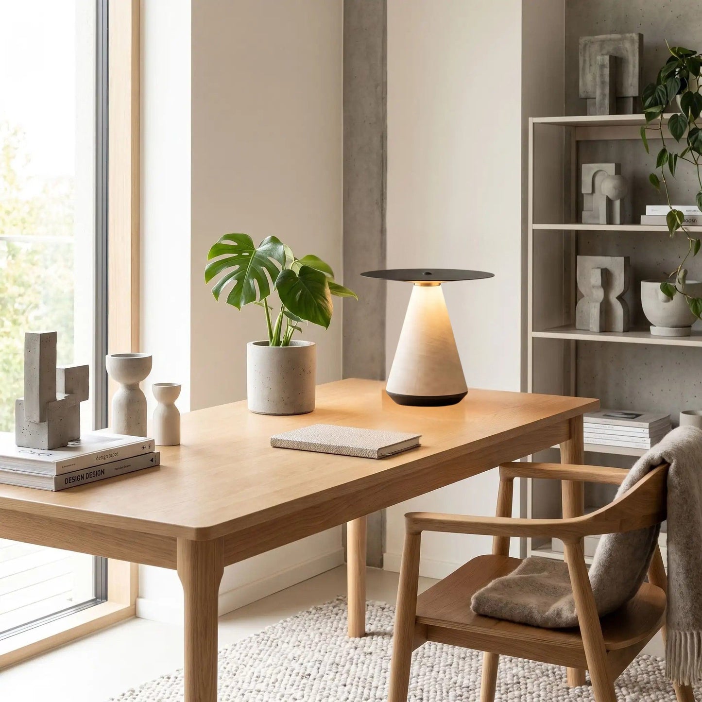 lampe a bureau avec bureau tactile rechargeable