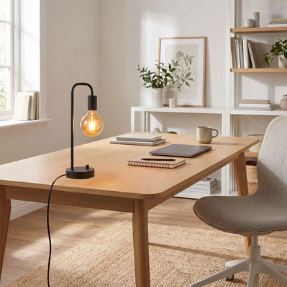 lampe a bureau avec fenetre industrielle intensite variable