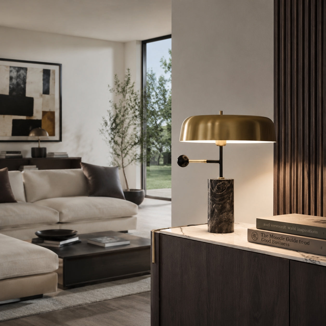 lampe a bureau grand sejour marbre haut de gamme doree
