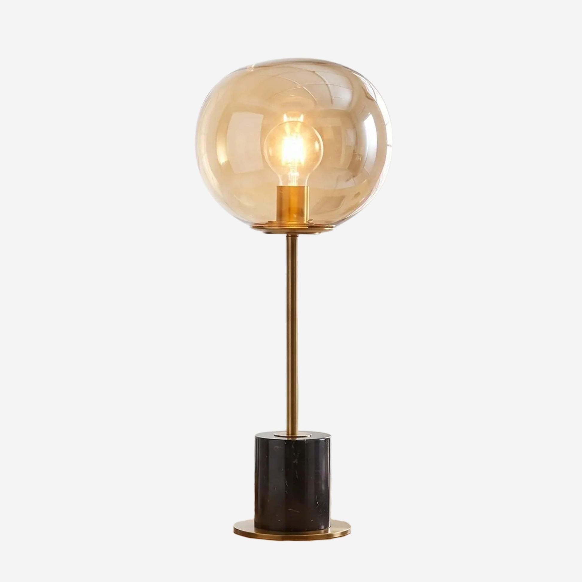 lampe a bureau noir fiche produit art deco marbre