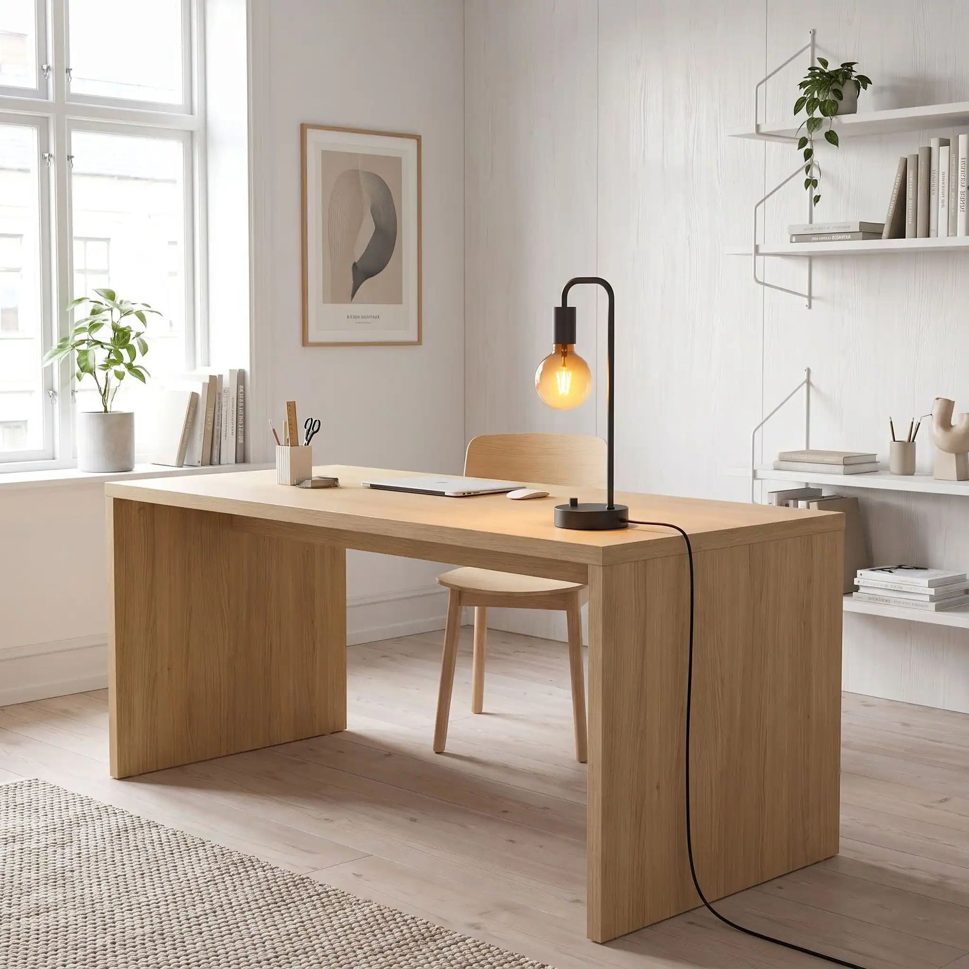 lampe a bureau sur bureau industrielle intensite variable