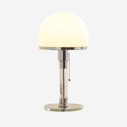lampe à poser design fiche produit bauhaus nordique verre depoli