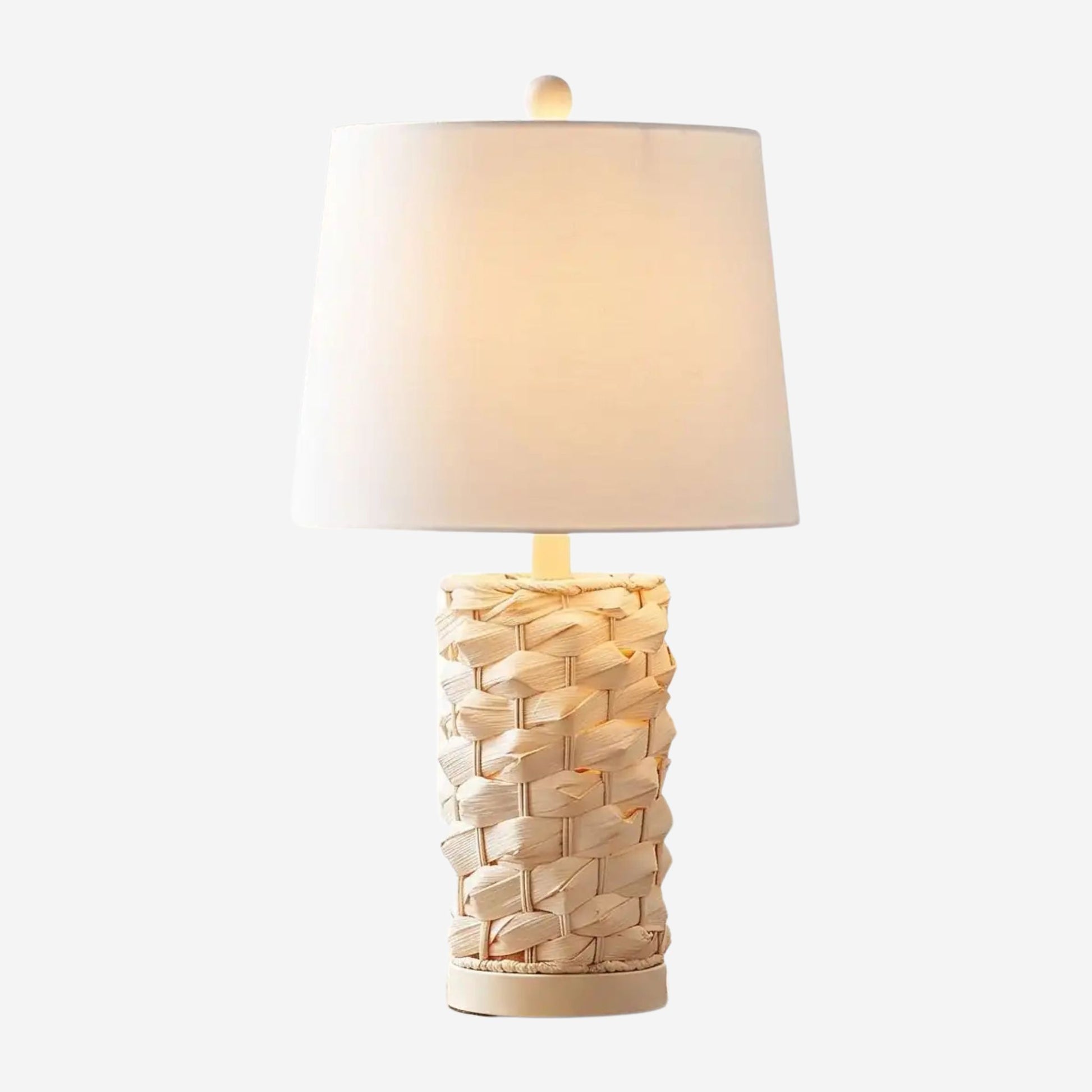 lampe à poser fiche produit coastal rotin naturel