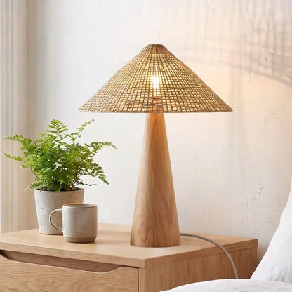 lampe à poser salon chambre avec fenetre vu rapproche elegance scandinave et boheme chic