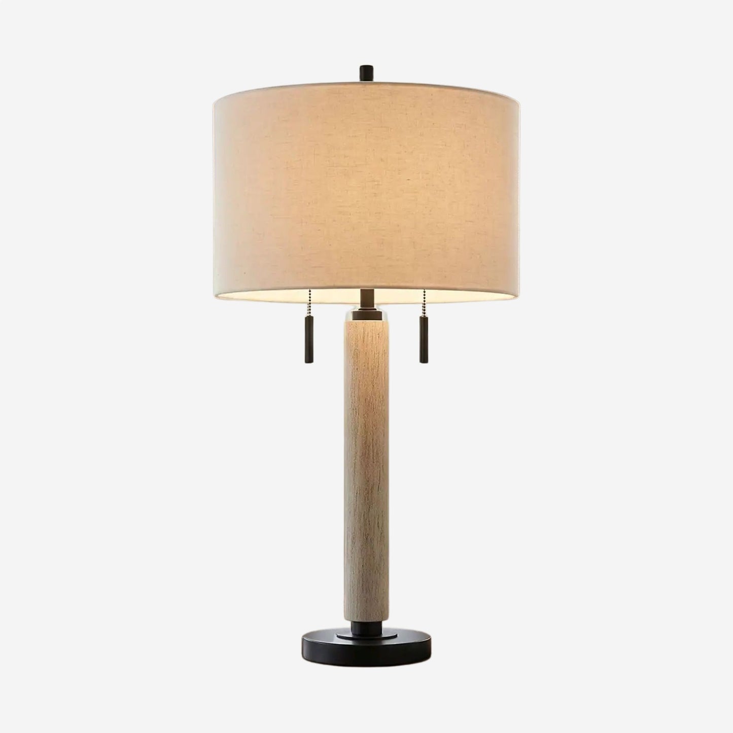 lampe à poser salon noir fiche produit modern farmhouse port usb