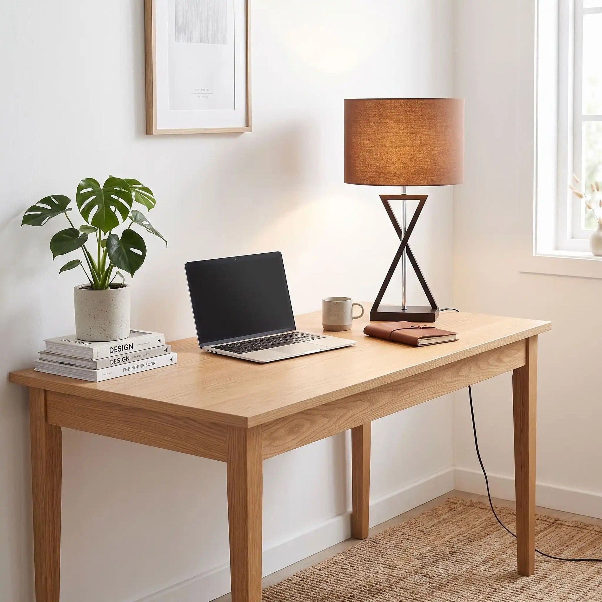 lampe bureau avec ordinateur elegance design contemporain