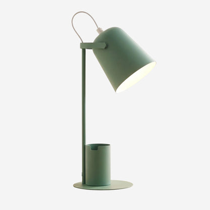 lampe bureau vert support vide fiche produit multifonction organisateur