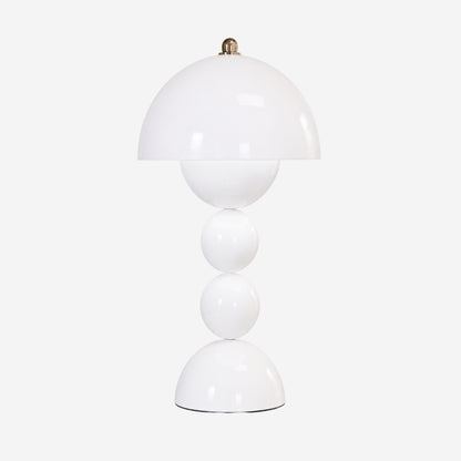 lampe champignon artistique rechargeable blanc fiche produit