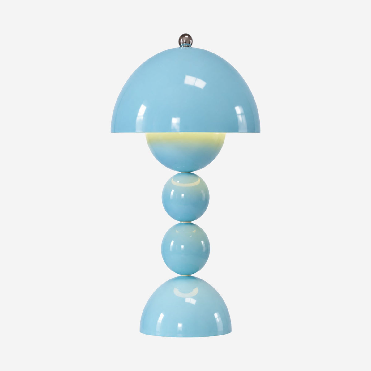 lampe champignon artistique rechargeable bleu leger variante produit