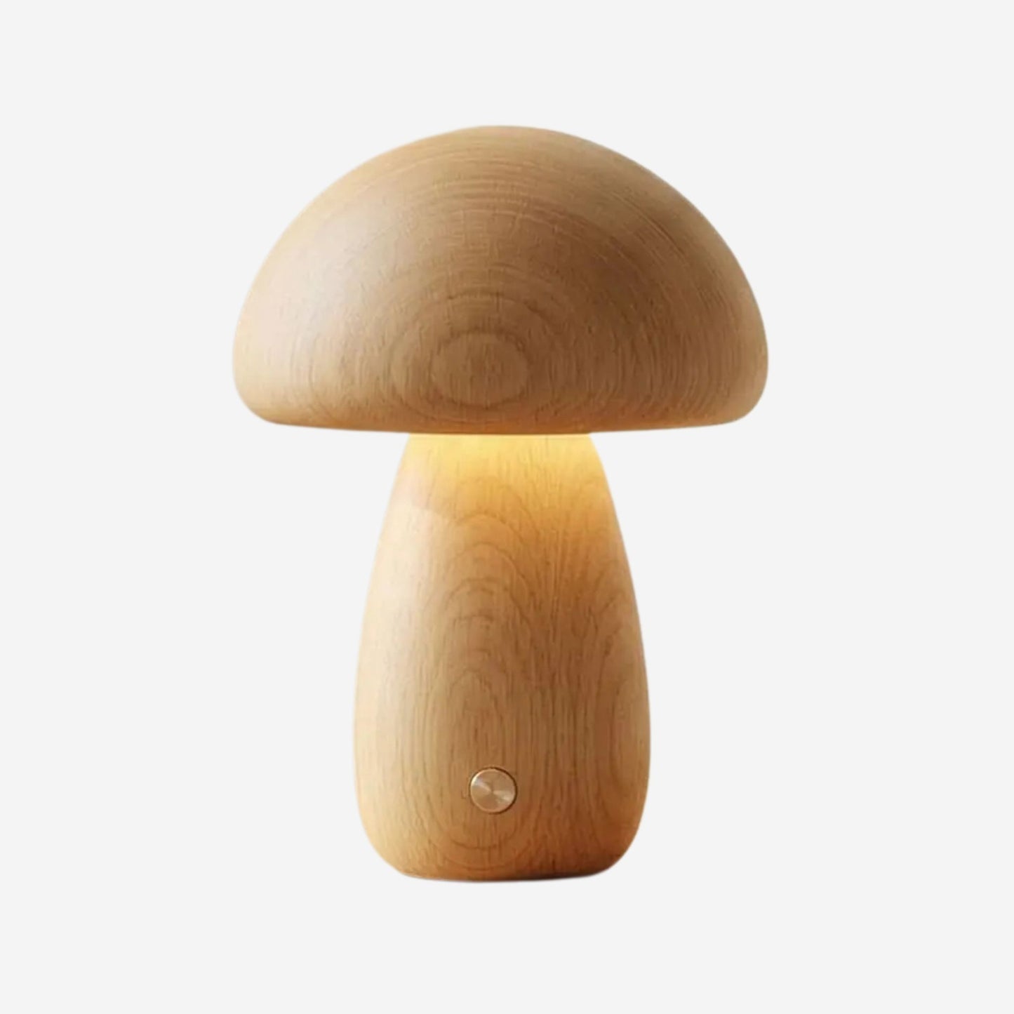 lampe champignon bois hetre long fiche produit petite tactile bois