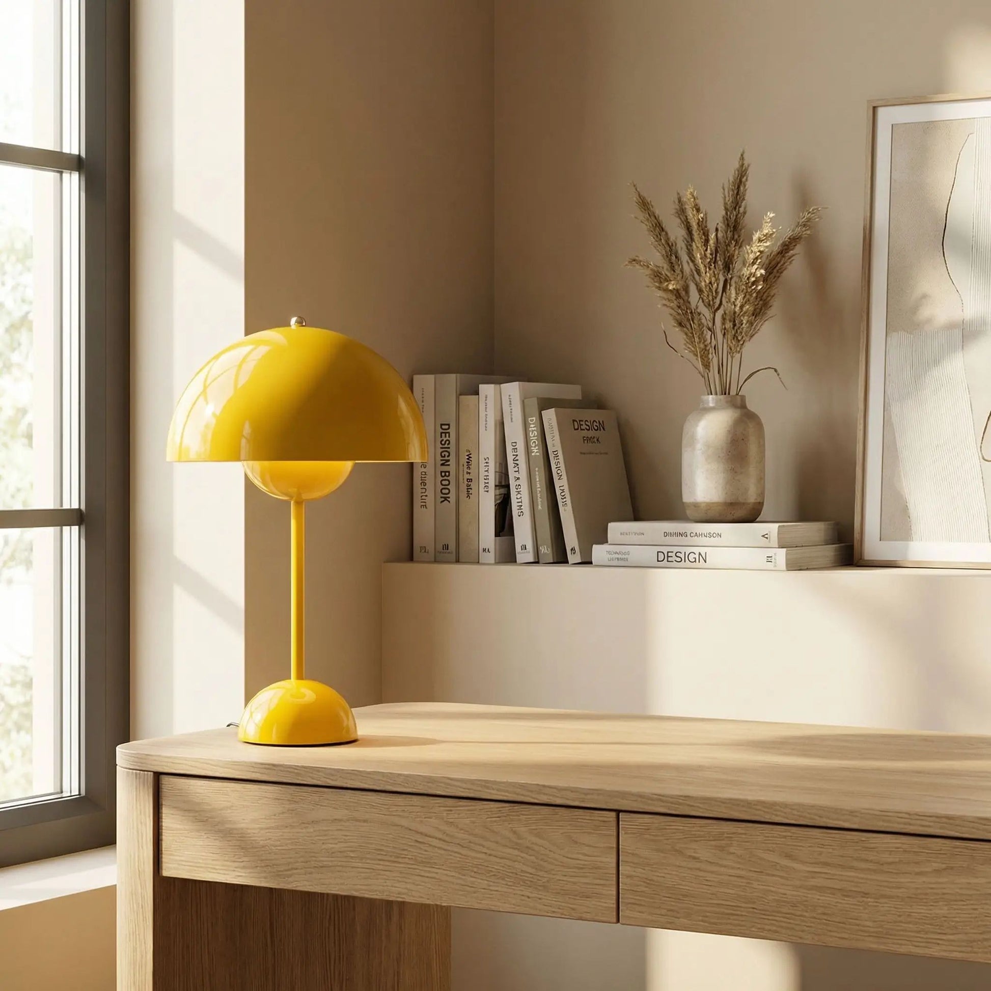 lampe champignon bureau design italien rechargeable