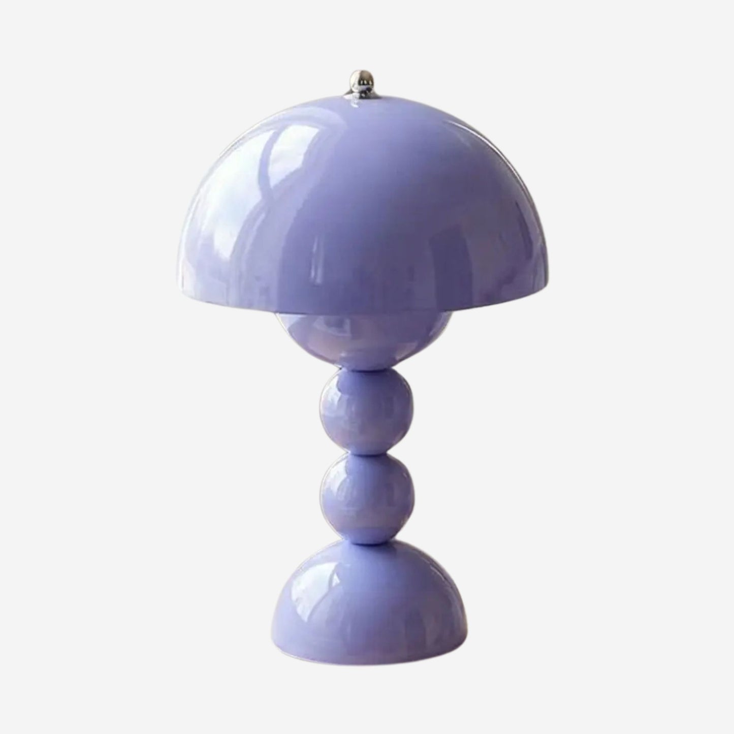 lampe champignon couleur bleu leger variante produit artistique rechargeable
