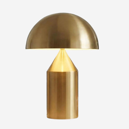 lampe champignon couleur or variante produit creative moderne