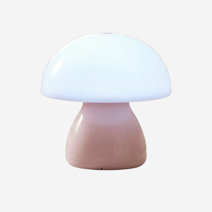 lampe champignon couleur rose variante produit temperature blanc froid mini tactile rechargeable