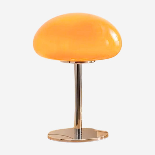 lampe champignon orange couleur orange fiche produit space age 70s