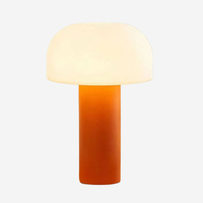 lampe champignon orange couleur orange temperature blanc chaud variante produit tactile rechargeable