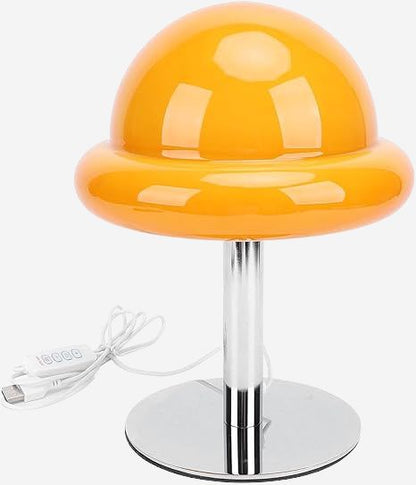 Lampe champignon orange Prise USB LED.