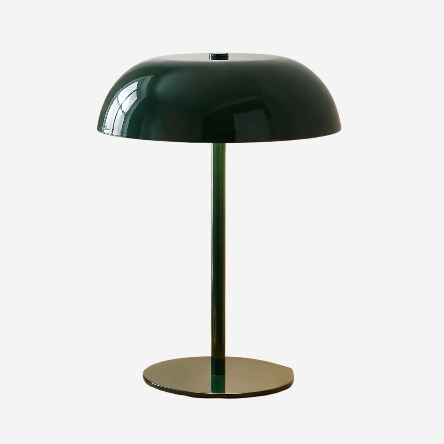 Lampe champignon sans fil Rechargeable 3 ambiances couleur vert fiche produit pour tous les espaces.