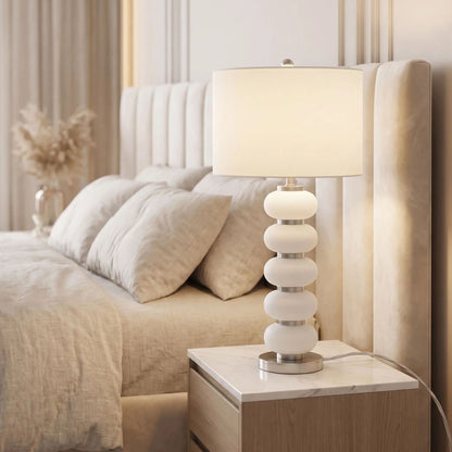 lampe chevet couleur argent chambre retro dore