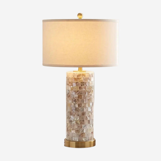 lampe chevet fiche produit coquillage naturel