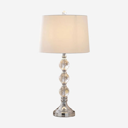 lampe chevet variante produit cristal et finition chromee elegante