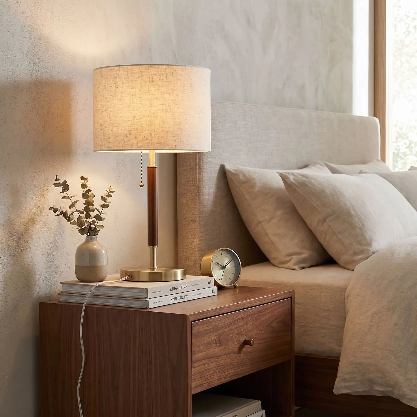 lampe chevet vintage mid-century