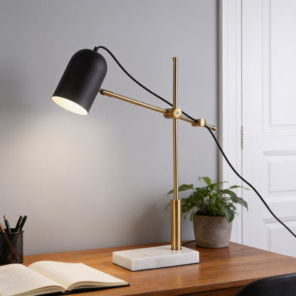 lampe de bureau avec livre scandinave articulee