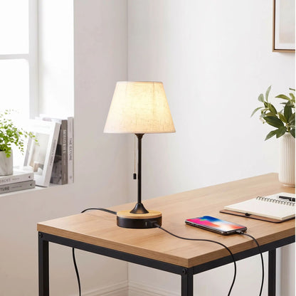 lampe de bureau cellulaire branche design scandinave ports usb pratiques
