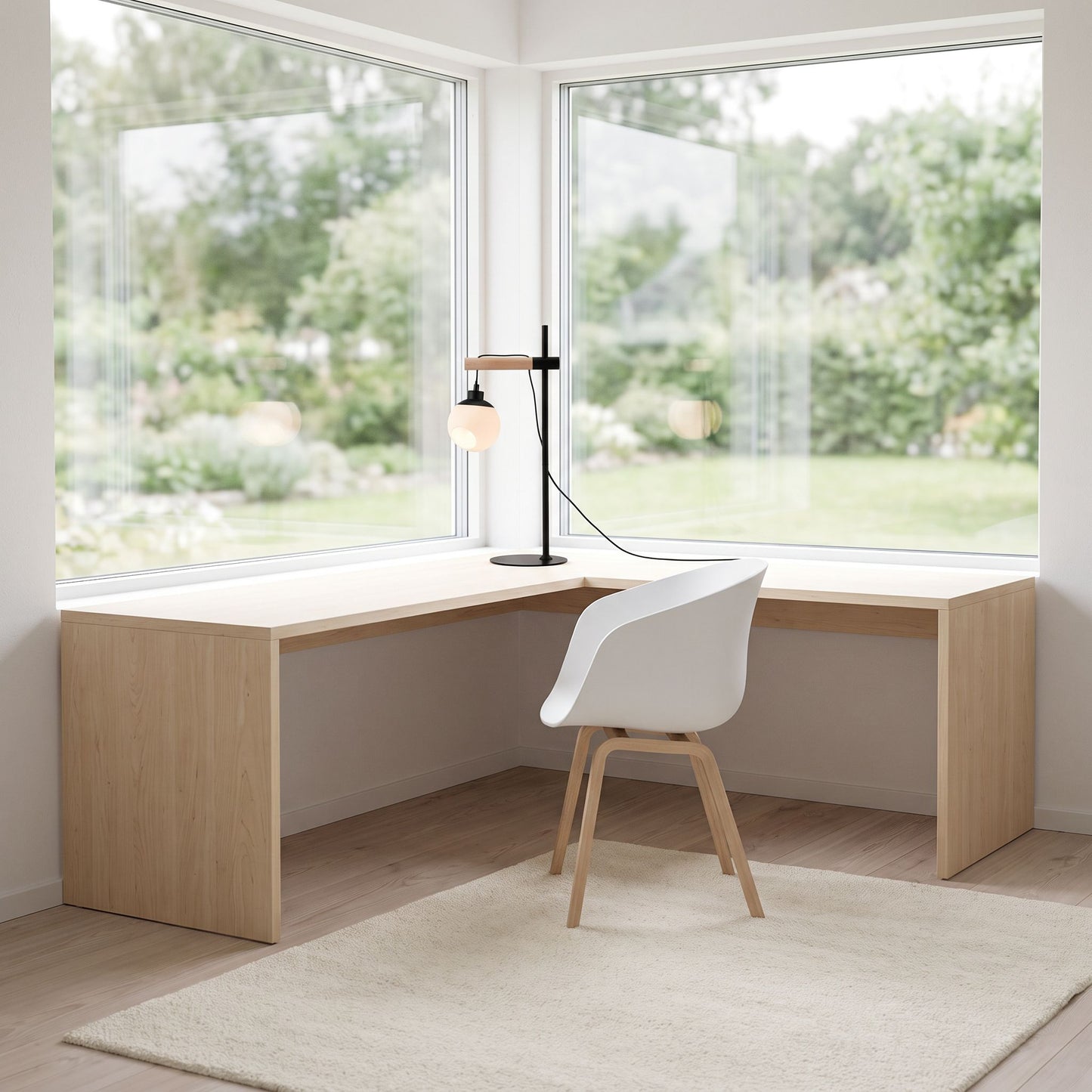lampe de bureau fenetre design scandinave