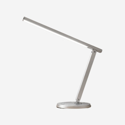 lampe de bureau led argent variante produit lumineuse articulee