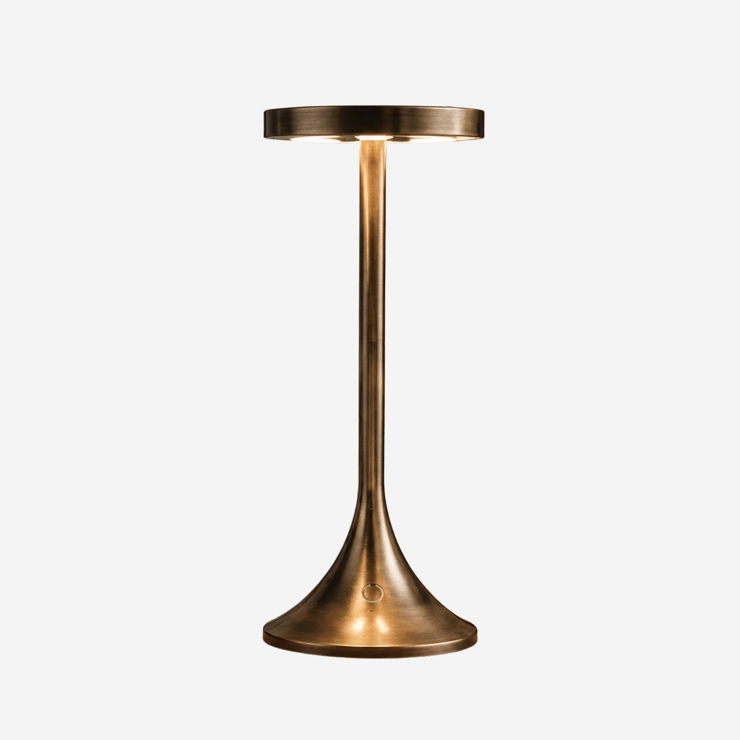 lampe de bureau led bronze fiche produit design contemporain epure