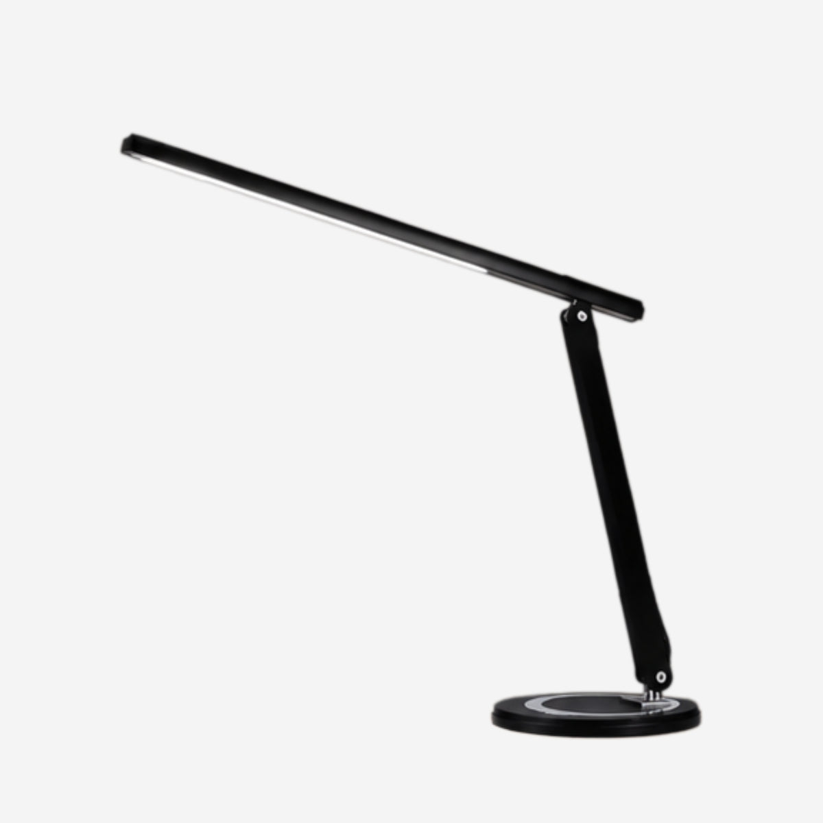 lampe de bureau led noire fiche produit lumineuse articulee