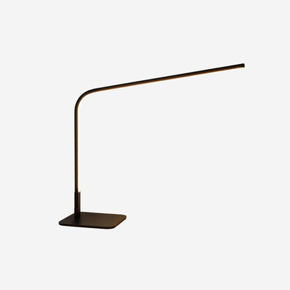 lampe de bureau led noire variante produit minimaliste ultra-fine