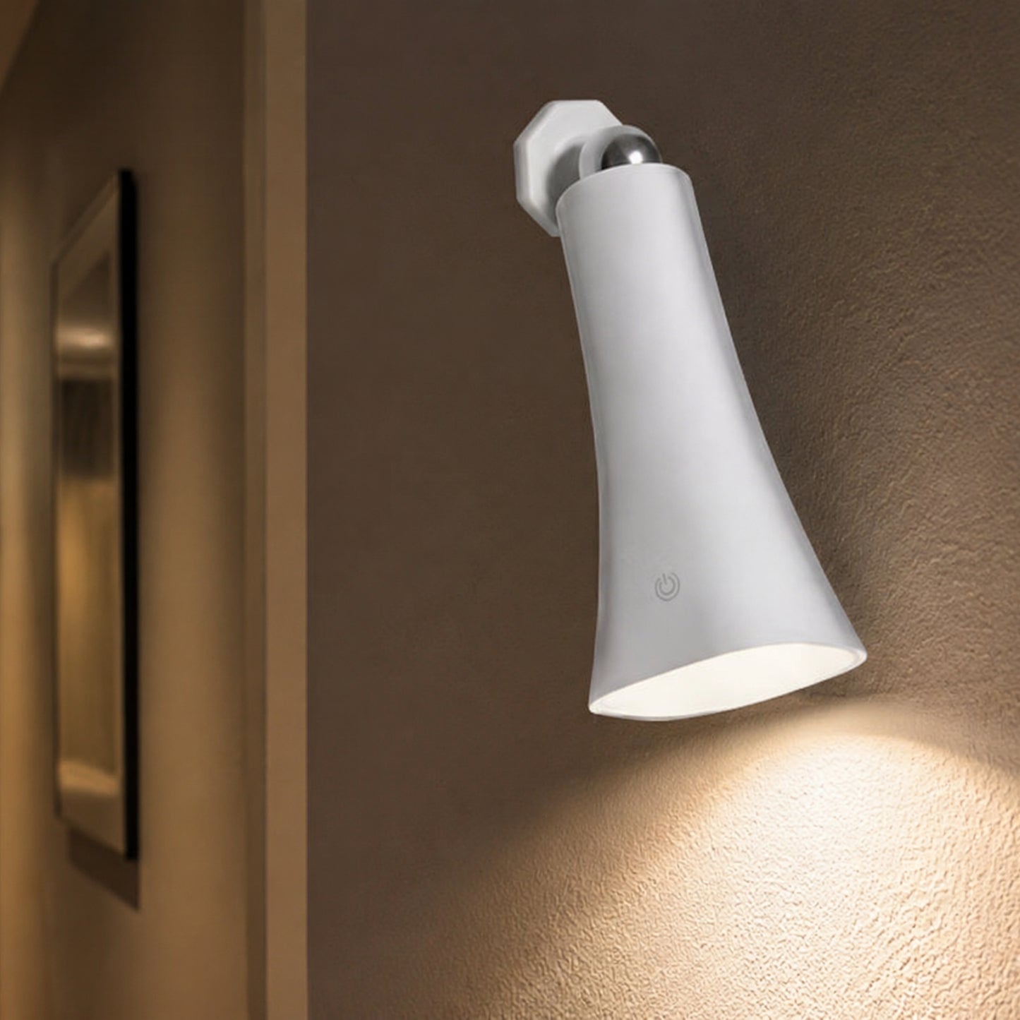 lampe de bureau sans fil applique couloir magnetique 3 en 1
